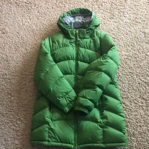 LL Bean Winter Quilted Puffer Snow Goose Down Coat